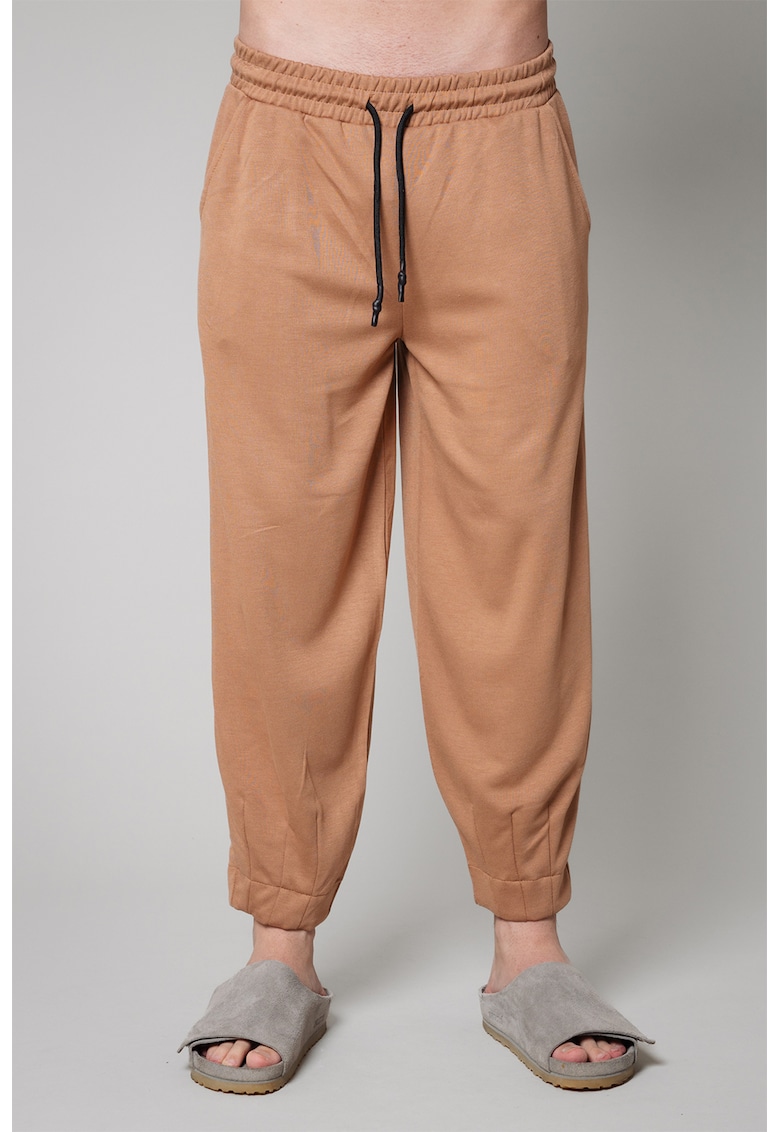 Pantaloni de trening cu snur in talie