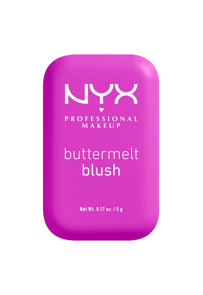 Fard de obraz NYX PM Buttermelt Blush - 5 g - All the Butta