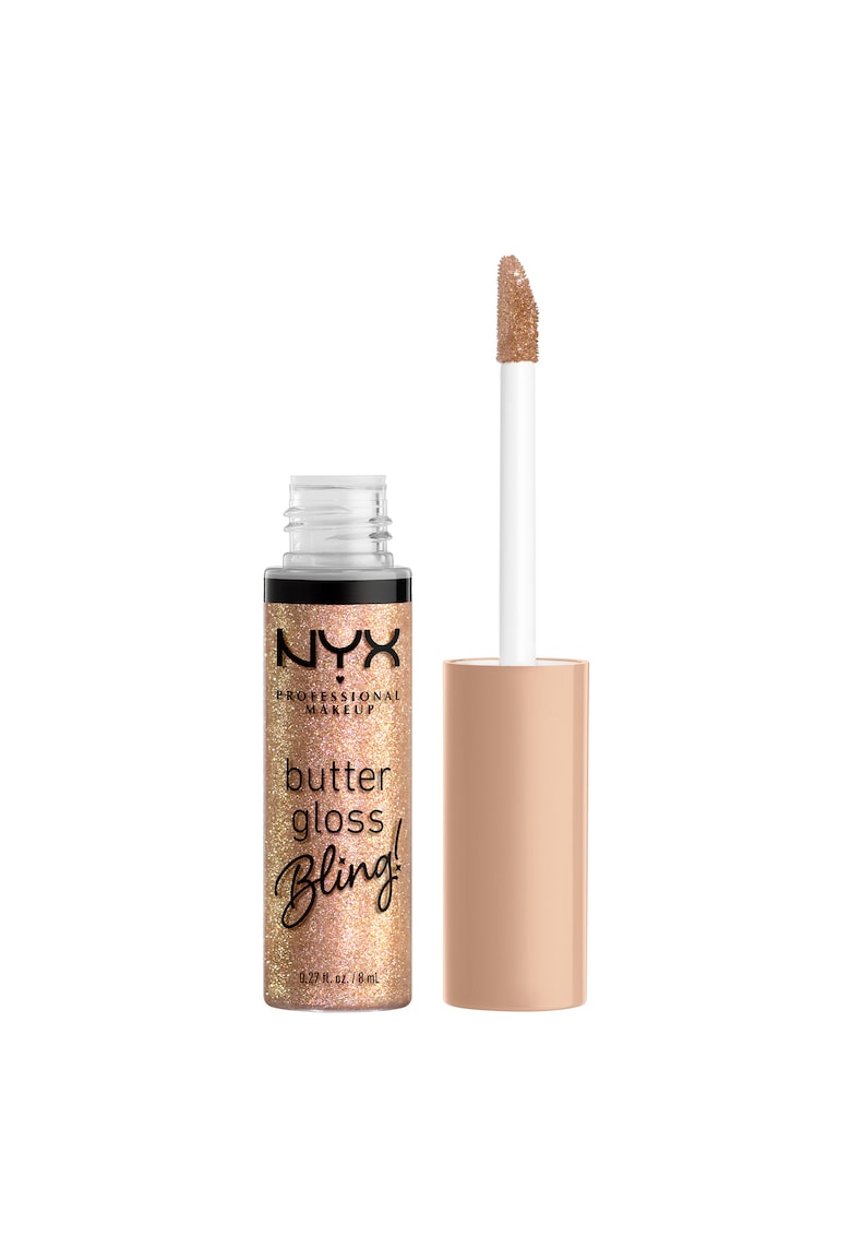 Luciu de buze NYX PM Buttergloss Bling! - 8 ml - Bring the Bling