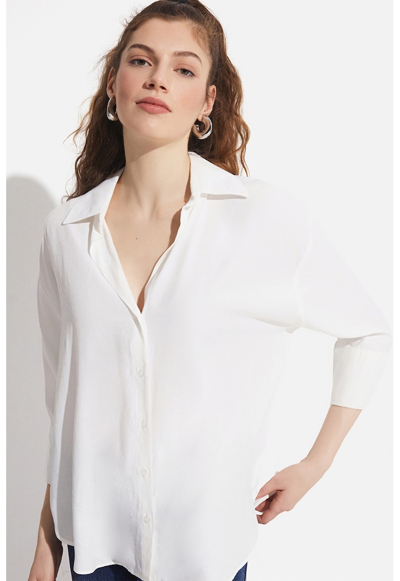 Camasa lejera cu maneci cazute Camasa lejera cu maneci cazute