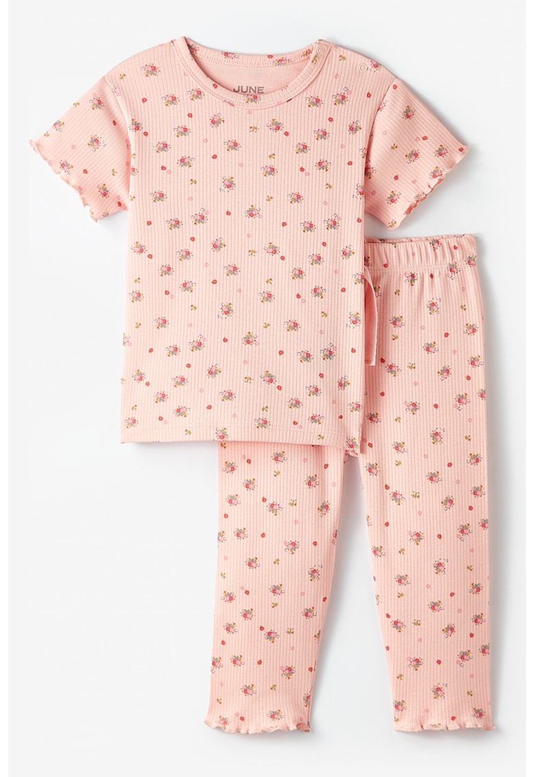 Pijama cu imprimeu floral Pijama cu imprimeu floral