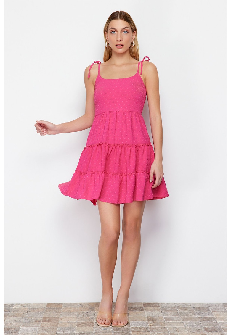 Rochie scurta stratificata