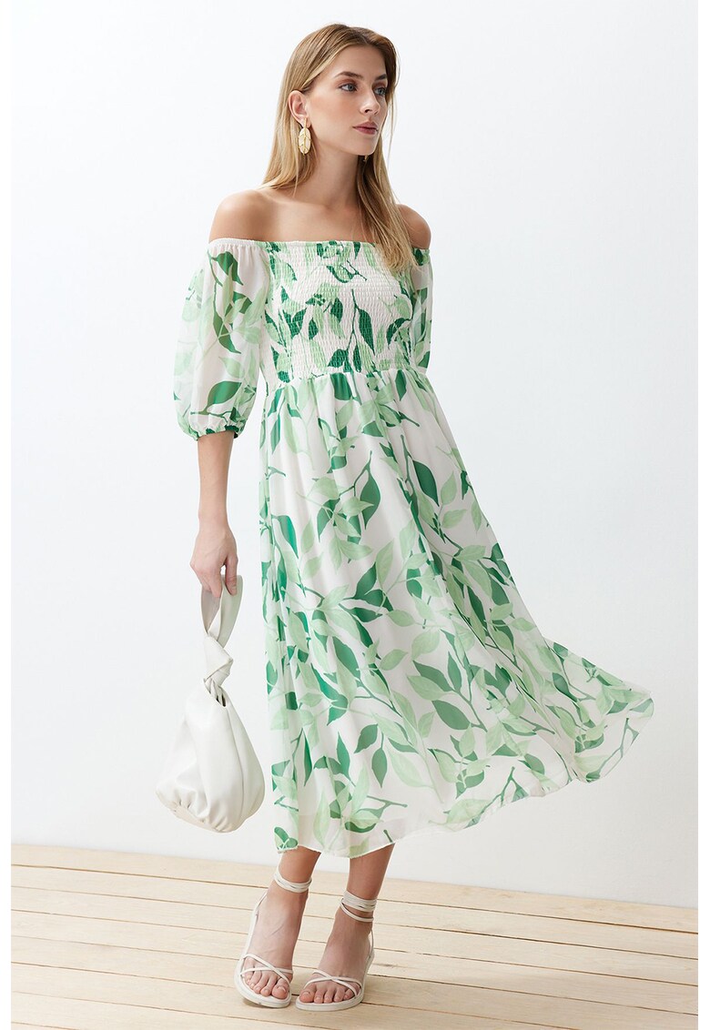 Rochie midi cu model