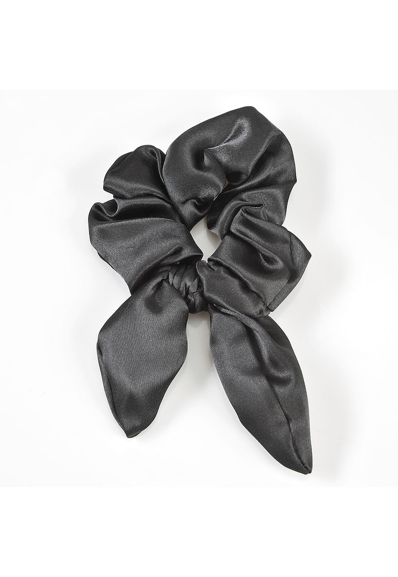 Elastic de par negru cu panglici