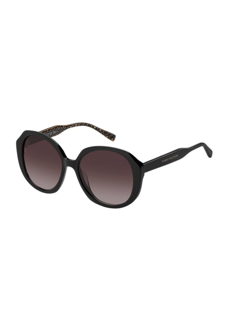Ochelari de soare cu lentile in degrade - Negru stins