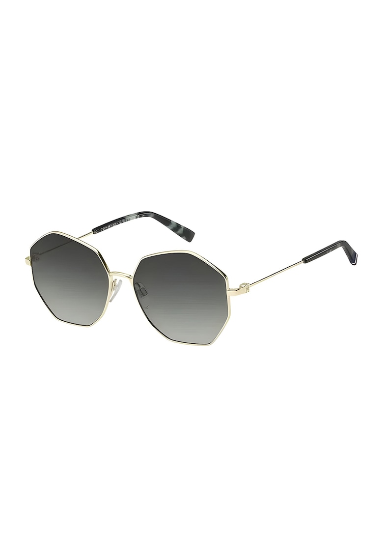 Ochelari de soare cu rama metalica - Auriu - Negru - - Auriu/Negru