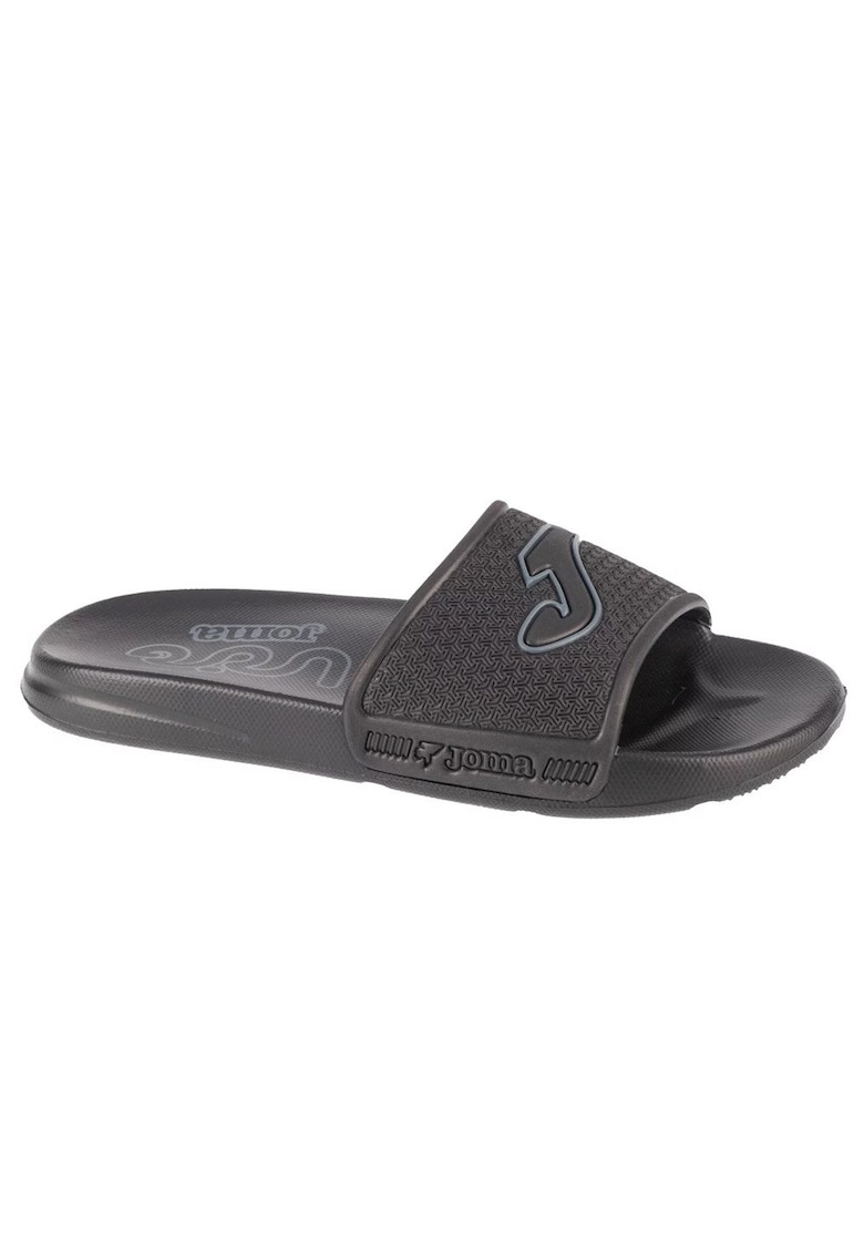 Papuci dama SISLLS2401 - Sintetic - Negru - Negru
