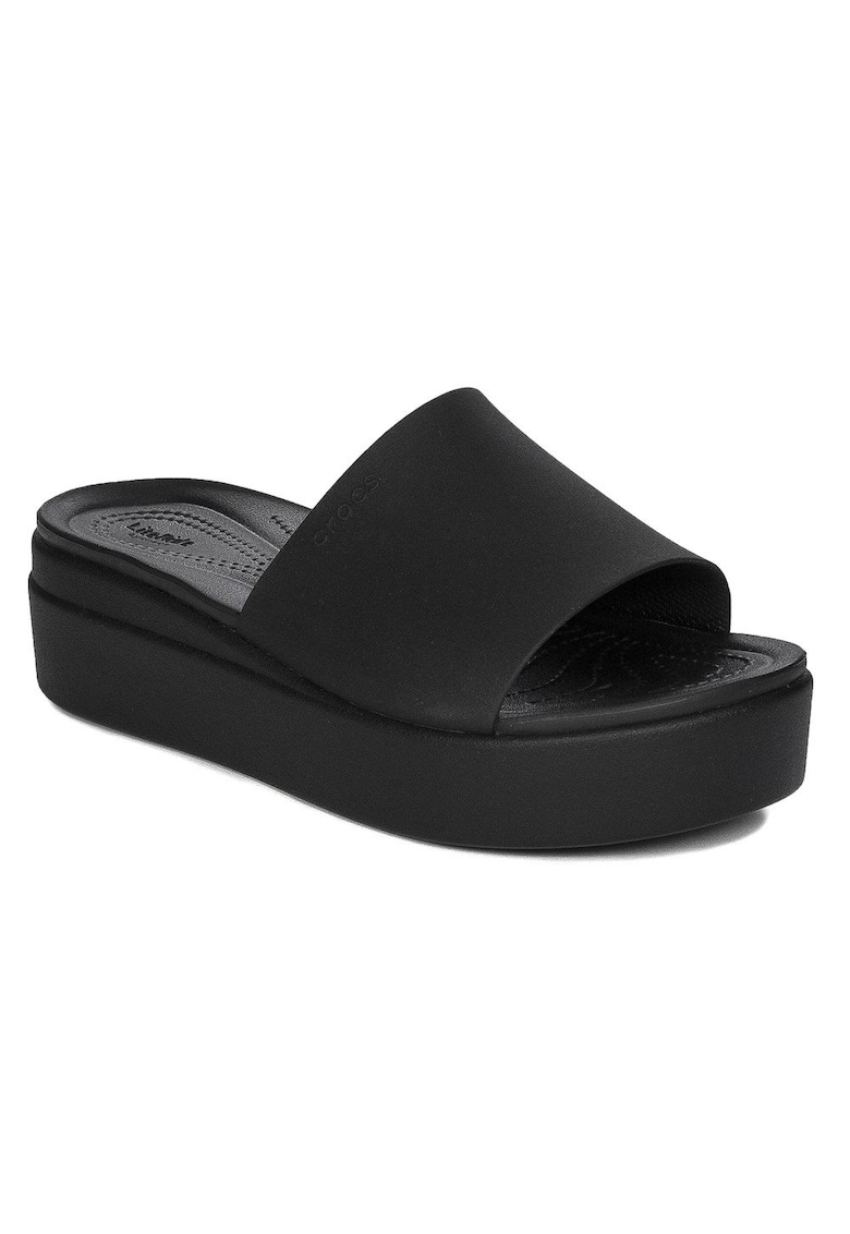 Papuci dama 208728001 - Sintetic - Negru - Negru