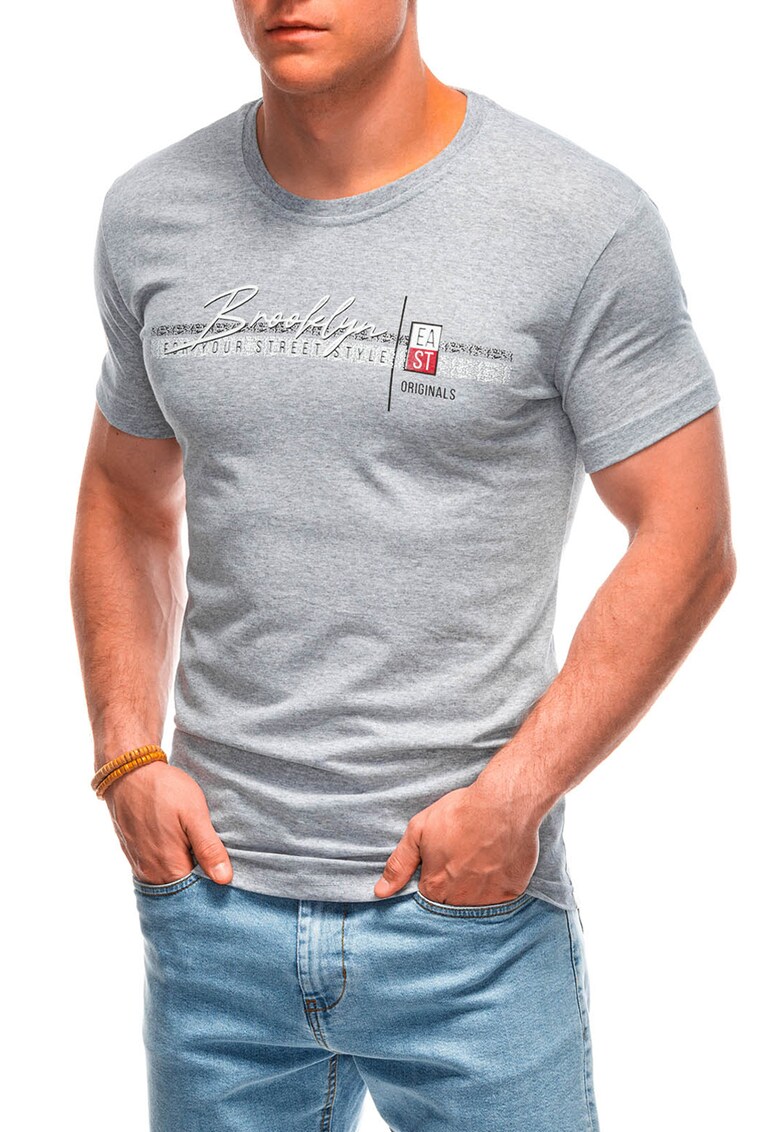 Tricou de bumbac cu text