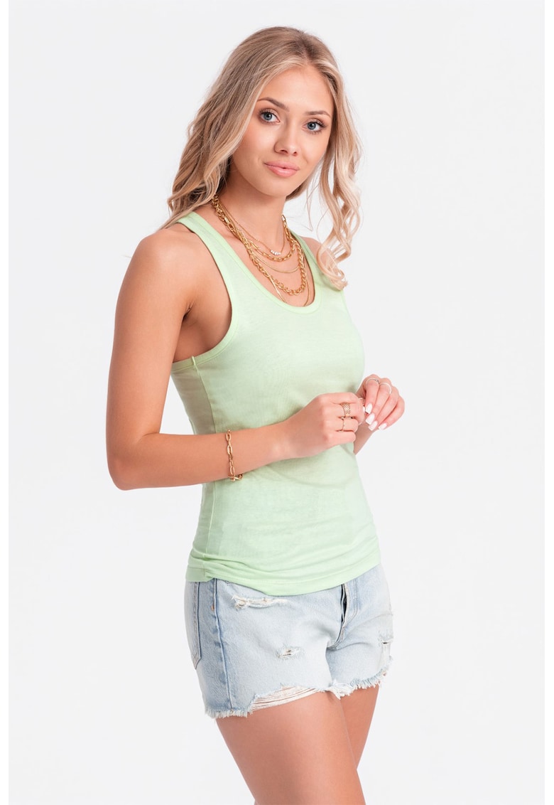 Top cu decolteu rotund Top cu decolteu rotund