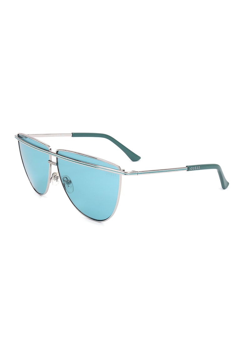 Ochelari de soare aviator cu rama metalica