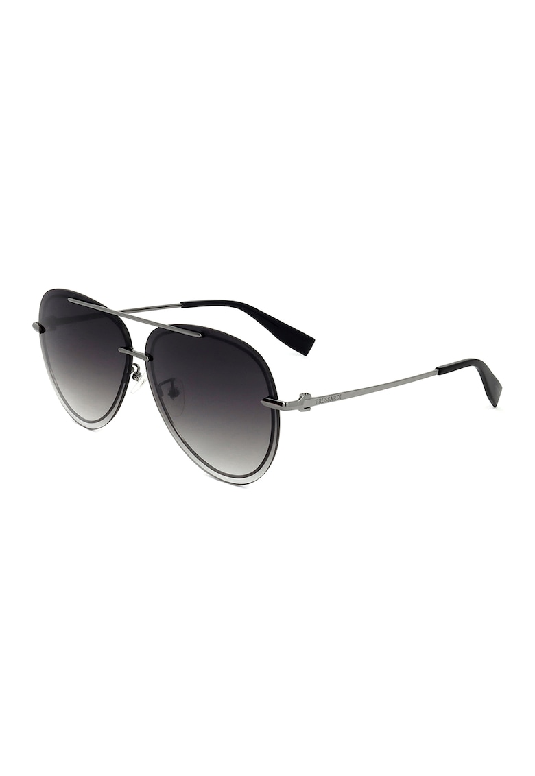 Ochelari de soare aviator cu rama metalica