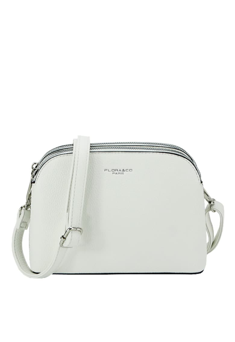 Geanta mica alba Flora&CO F8503 14 15153