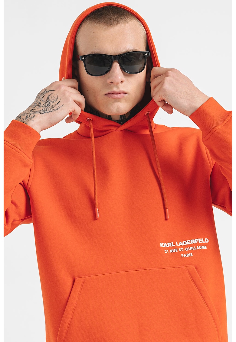 Hanorac cu snur si buzunar kangaroo