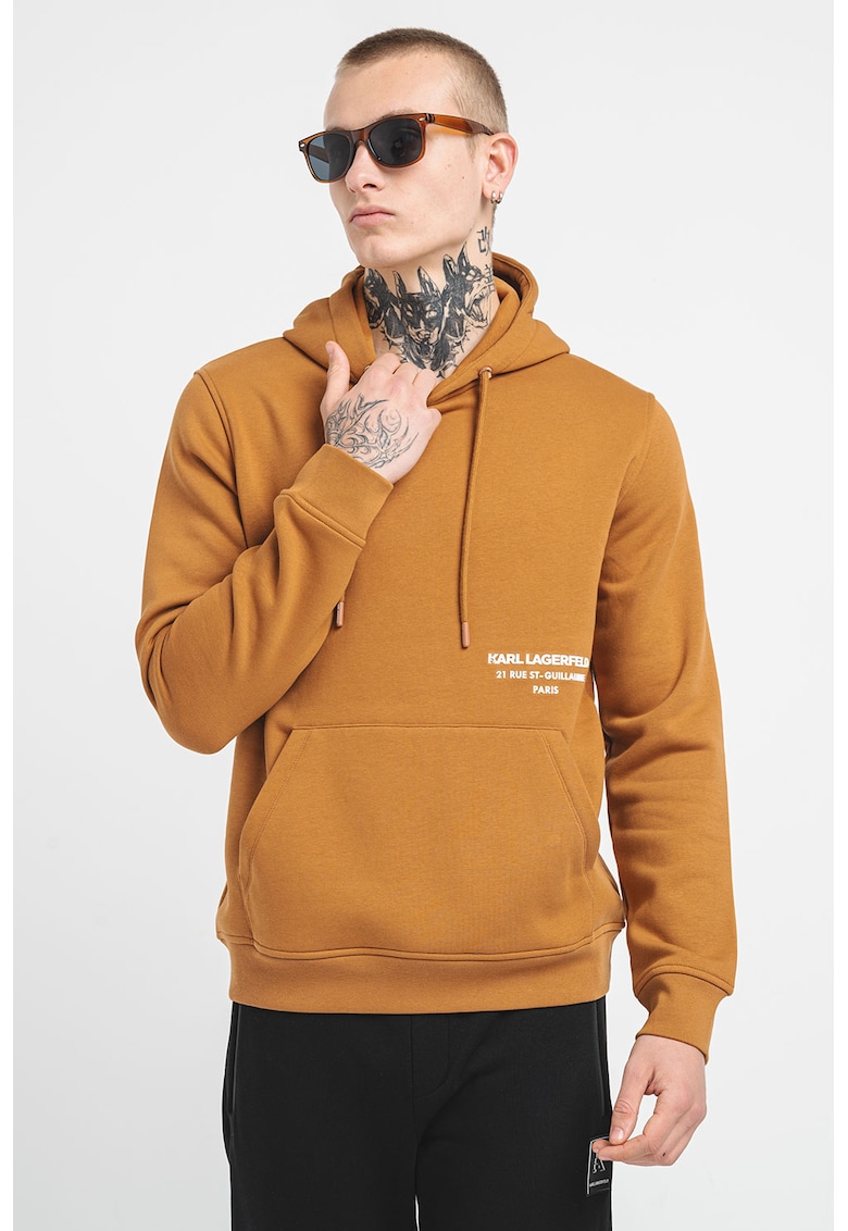 Hanorac cu snur si buzunar kangaroo Hanorac cu snur si buzunar kangaroo