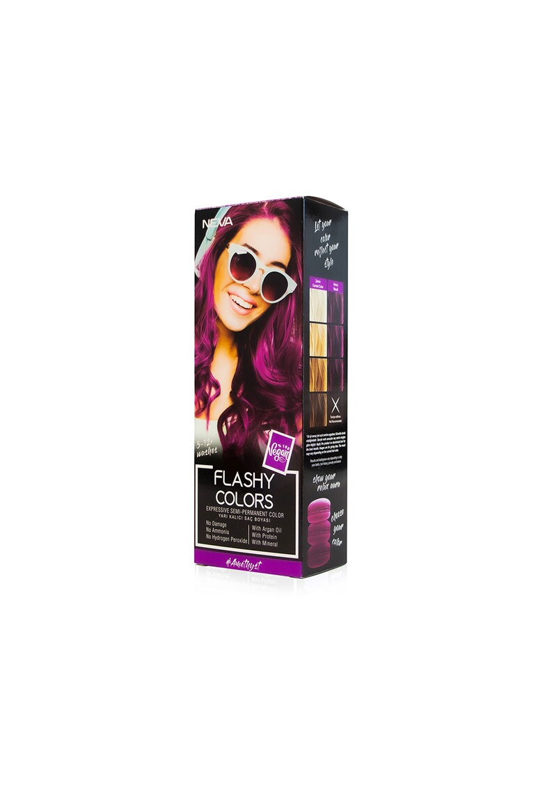 Flashy Colors Amethist - Nuantator semipermanent - violet - 100% vegan - 100 ml