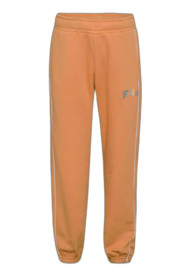 Pantaloni de trening largi copii BERSTELAND portocaliu