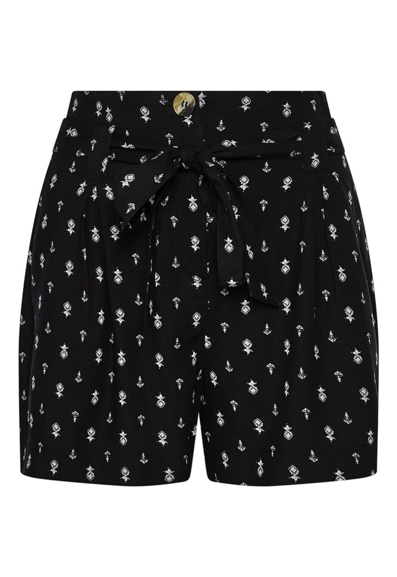 Pantaloni scurti Vintage Superdry dama - Viscoza - Negru