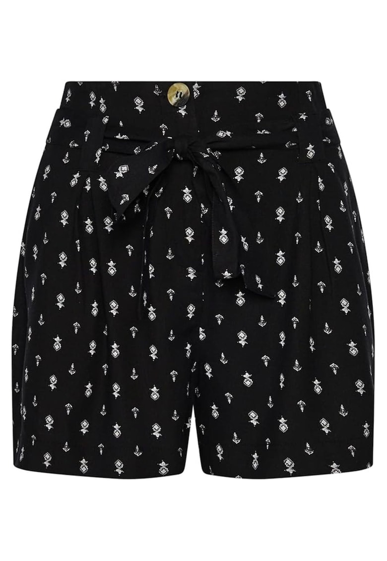 Pantaloni scurti Vintage Superdry dama - Viscoza - Negru