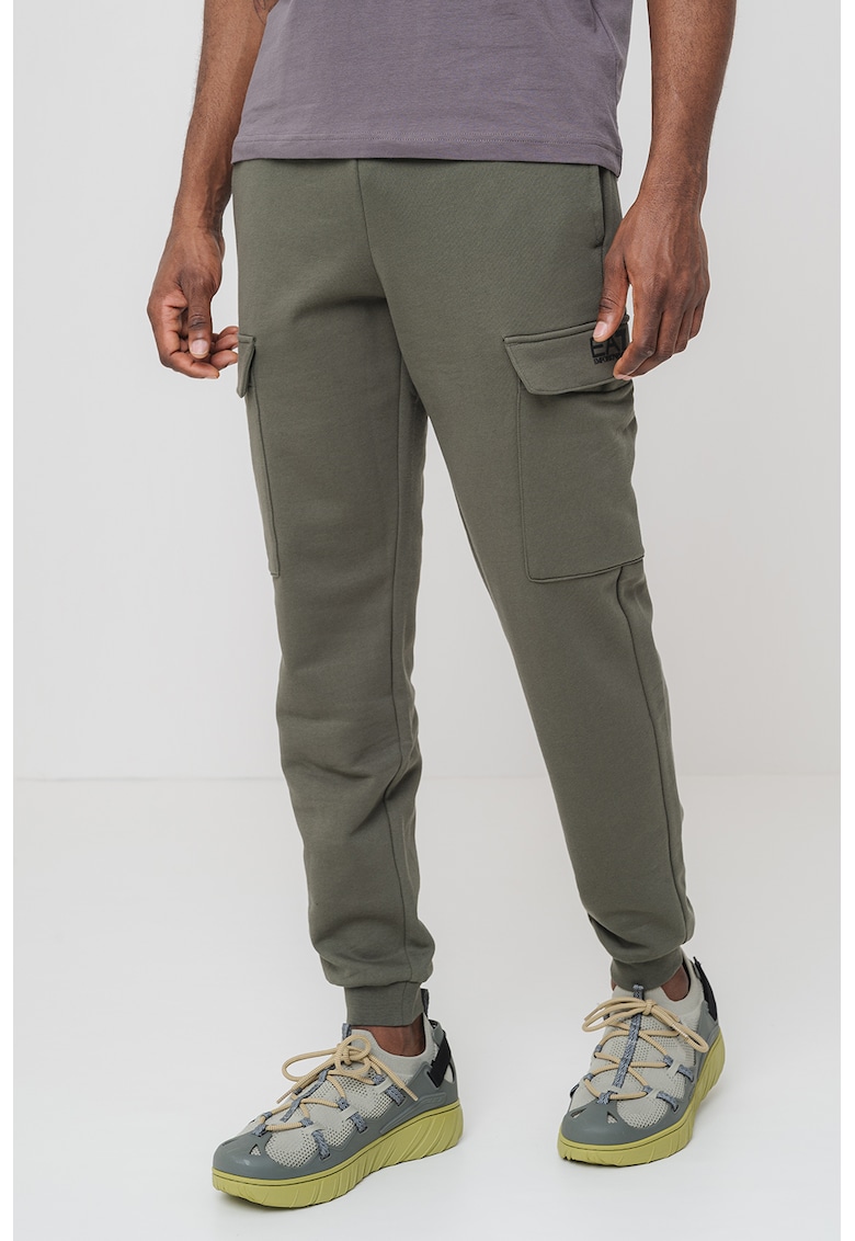 Pantaloni de trening cargo cu logo
