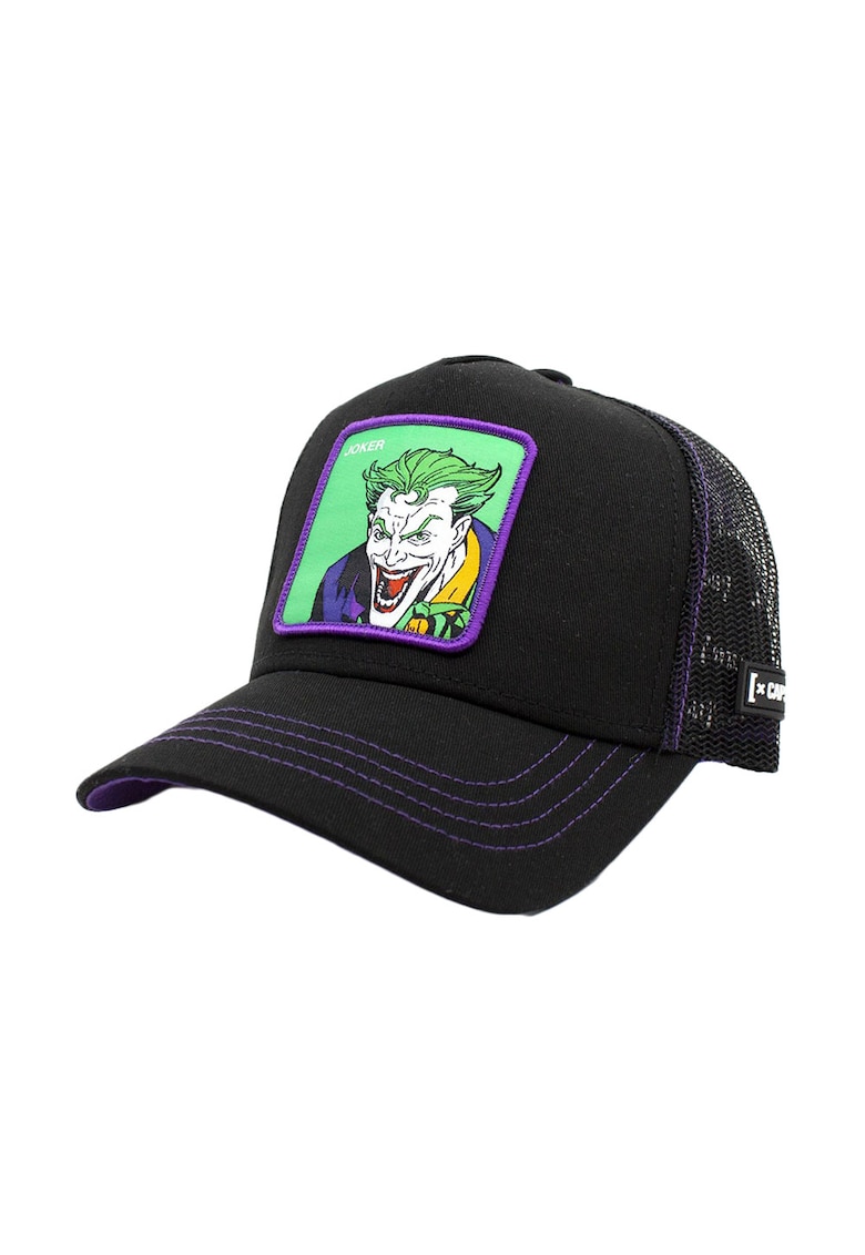 Capslab Sapca - Bumbac / Poliester - DC Joker - Inchidere ajustabila - Negru