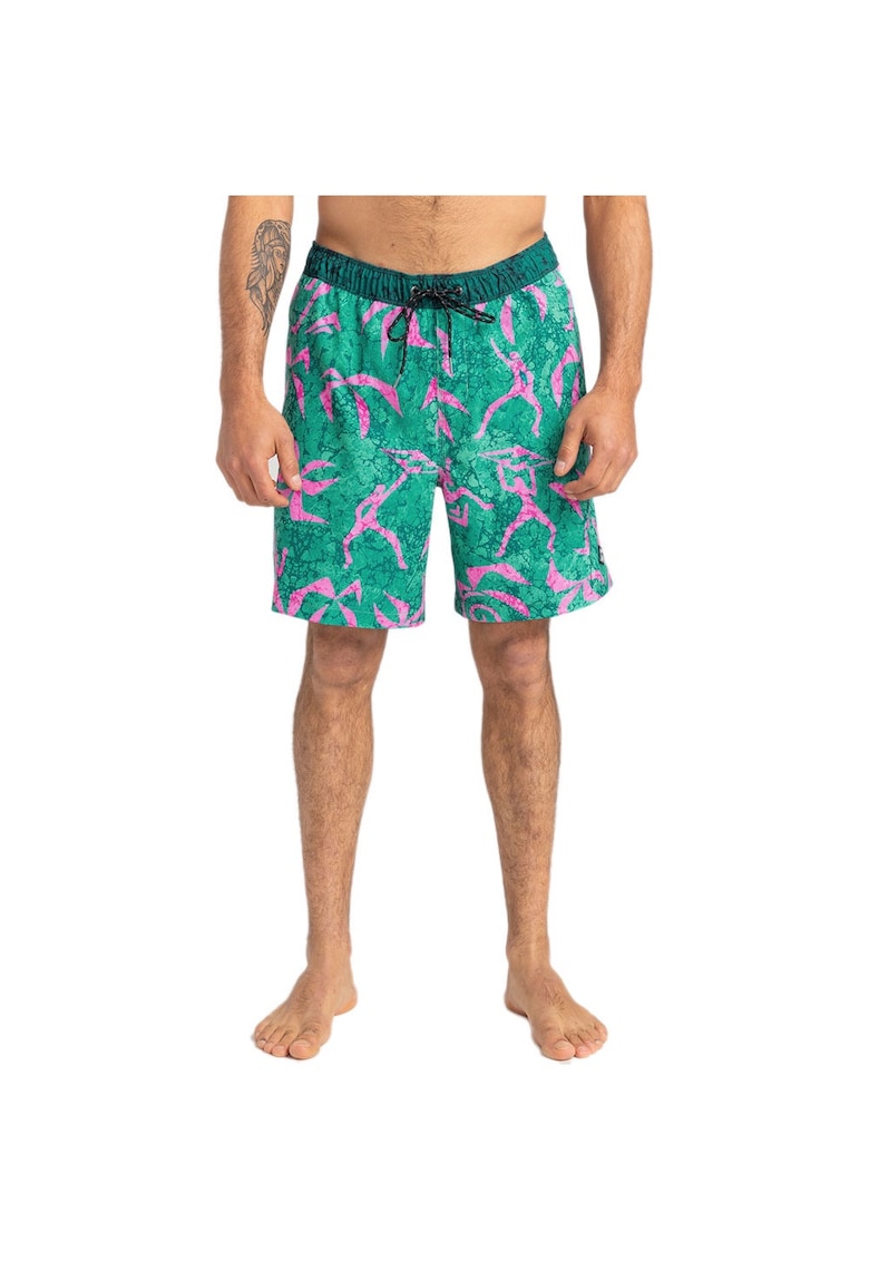 Costum de baie barbati - marca culoare verde - Verde