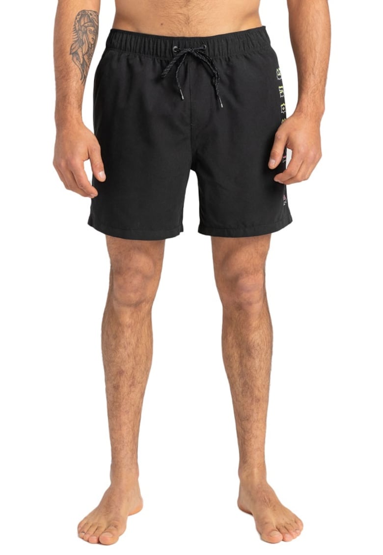 Pantaloni scurti barbati -  Poliester - Negru