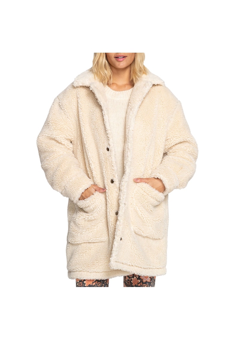 Jacheta dama NIGHT RIDE W ALB poliester - Alb