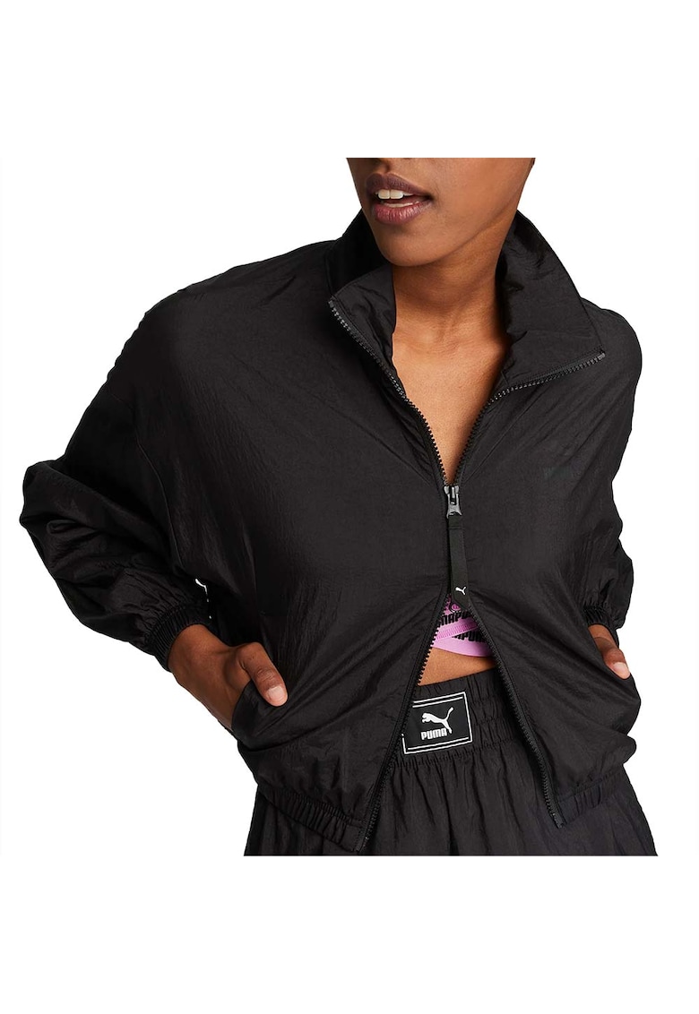 Jacheta sport dama - Nylon - Negru -