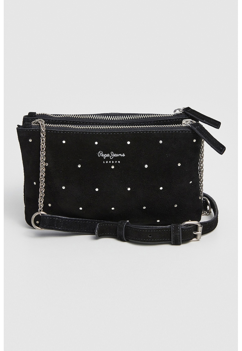 Geanta crossbody de piele intoarsa Masha