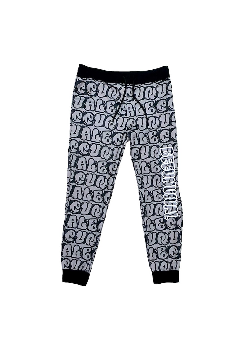 Pantaloni sport barbati cu snur - 3 buzunare - poliester - multicolor