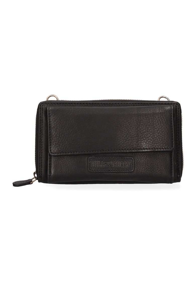 Portofel de piele cu buzunar frontal cu clapa 37611