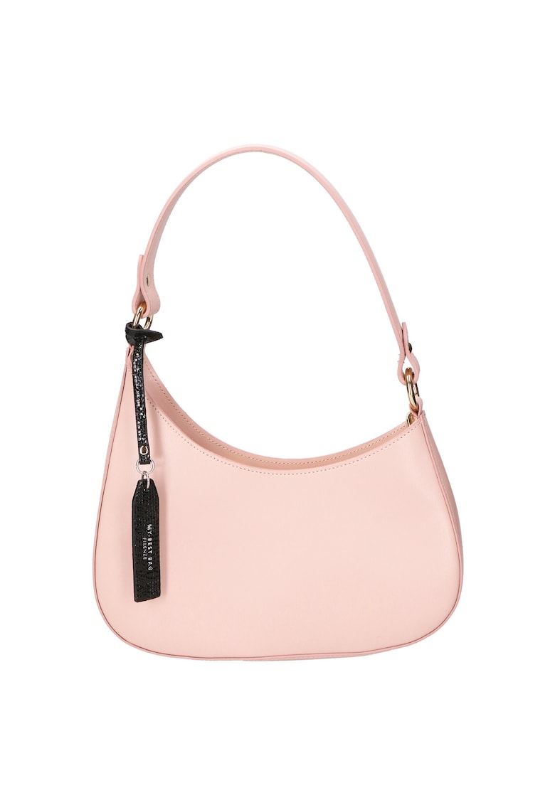My-Best Bag Geanta de piele cu bareta de umar - Roz