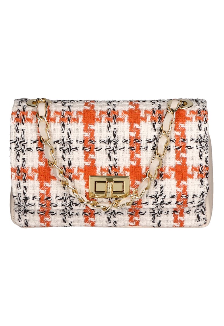 Geanta crossbody cu bareta convertibila