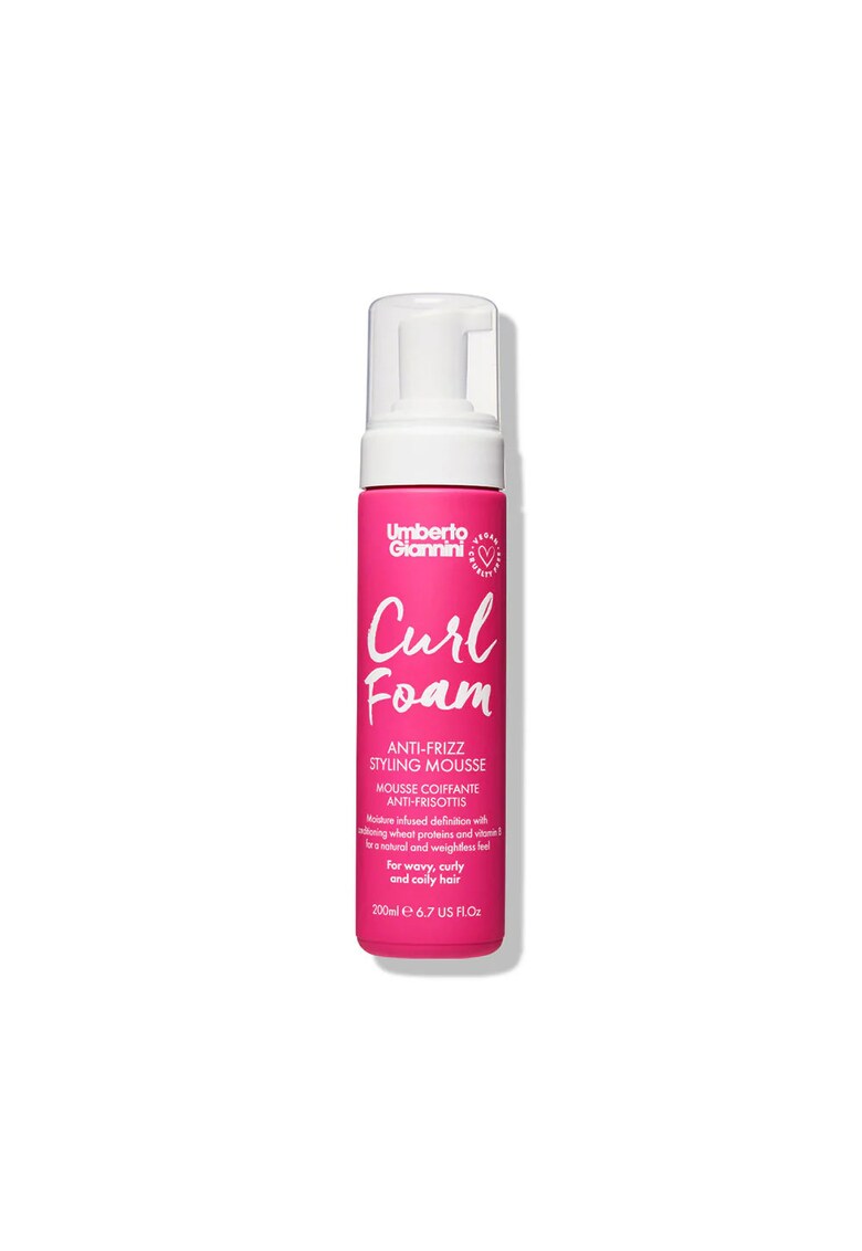 Spuma modelatoare anti-frizz pentru par cret - Curl Foam - 200 ml