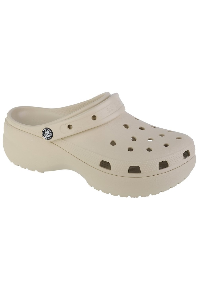 Saboti Women's Classic Platform Clog 42-43 EU - W11 US Bej - Bone