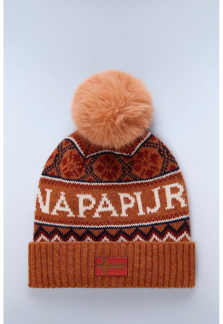 Caciula din amestec de lana cu ciucure Sousa