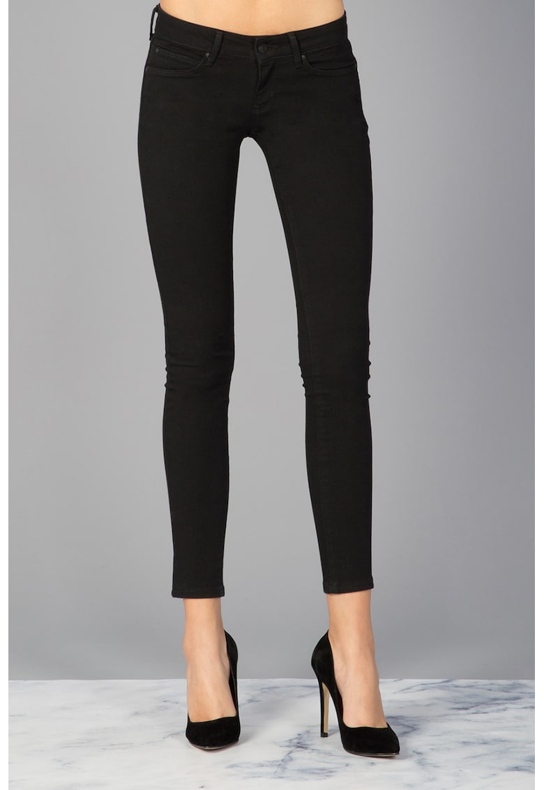 Blugi skinny cu talie joasa