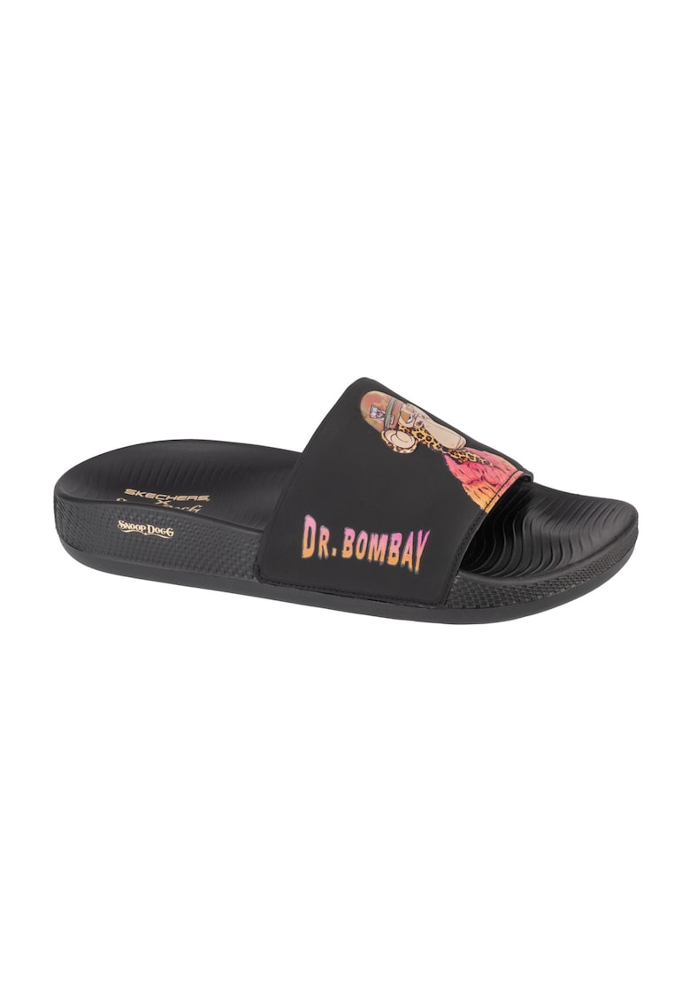 Skechers Papuci barbati - Snoop Dogg Hyper Slide - Dr. Bombay 251015 - Negru