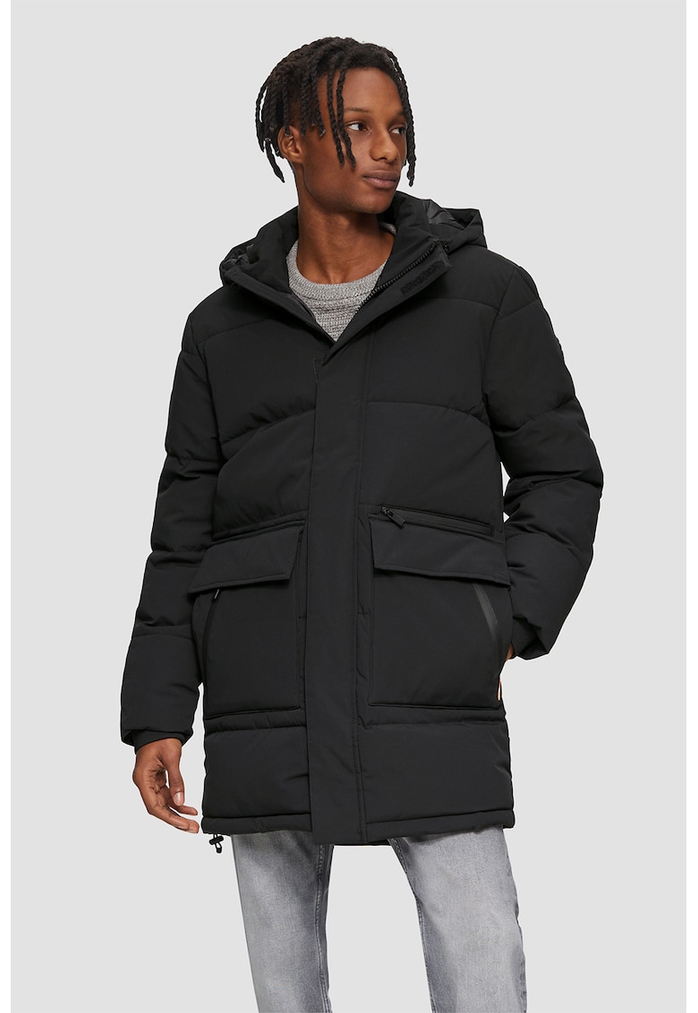 Jacheta cu gluga si vatelina