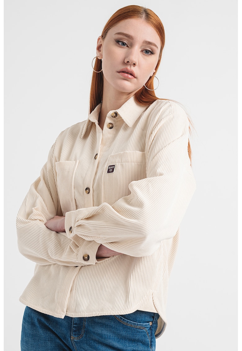 Camasa relaxed-fit din reiat