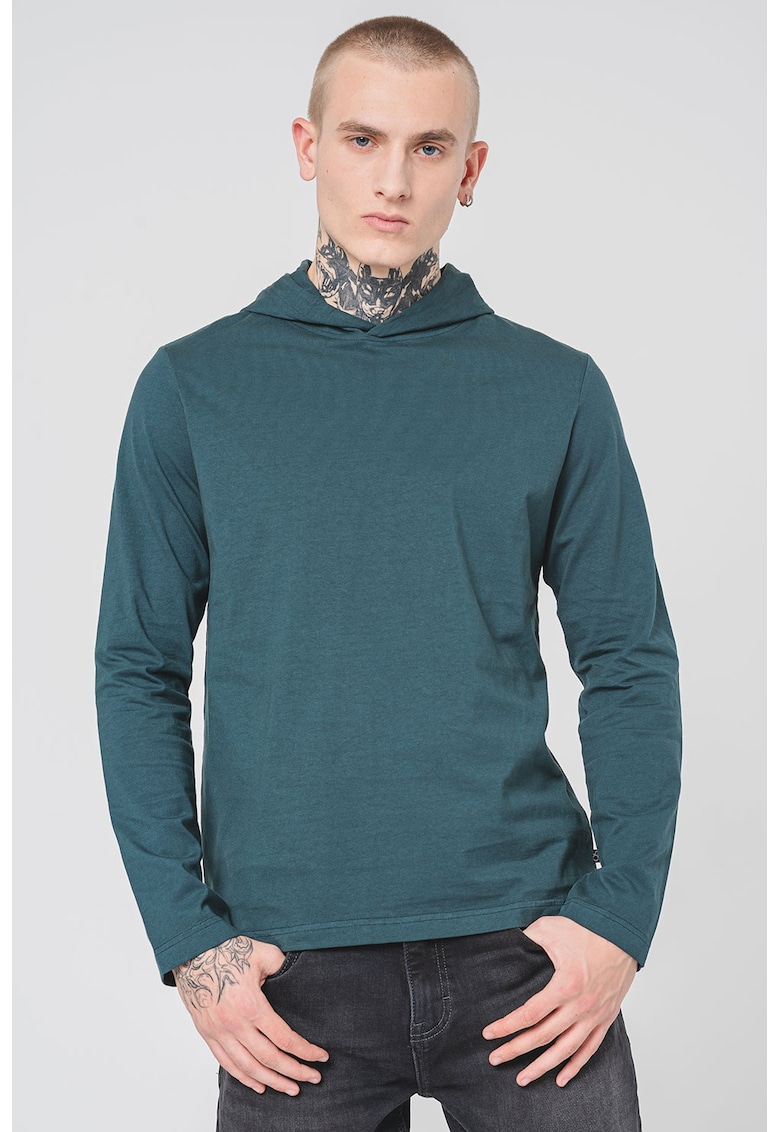 Hanorac regular fit de bumbac