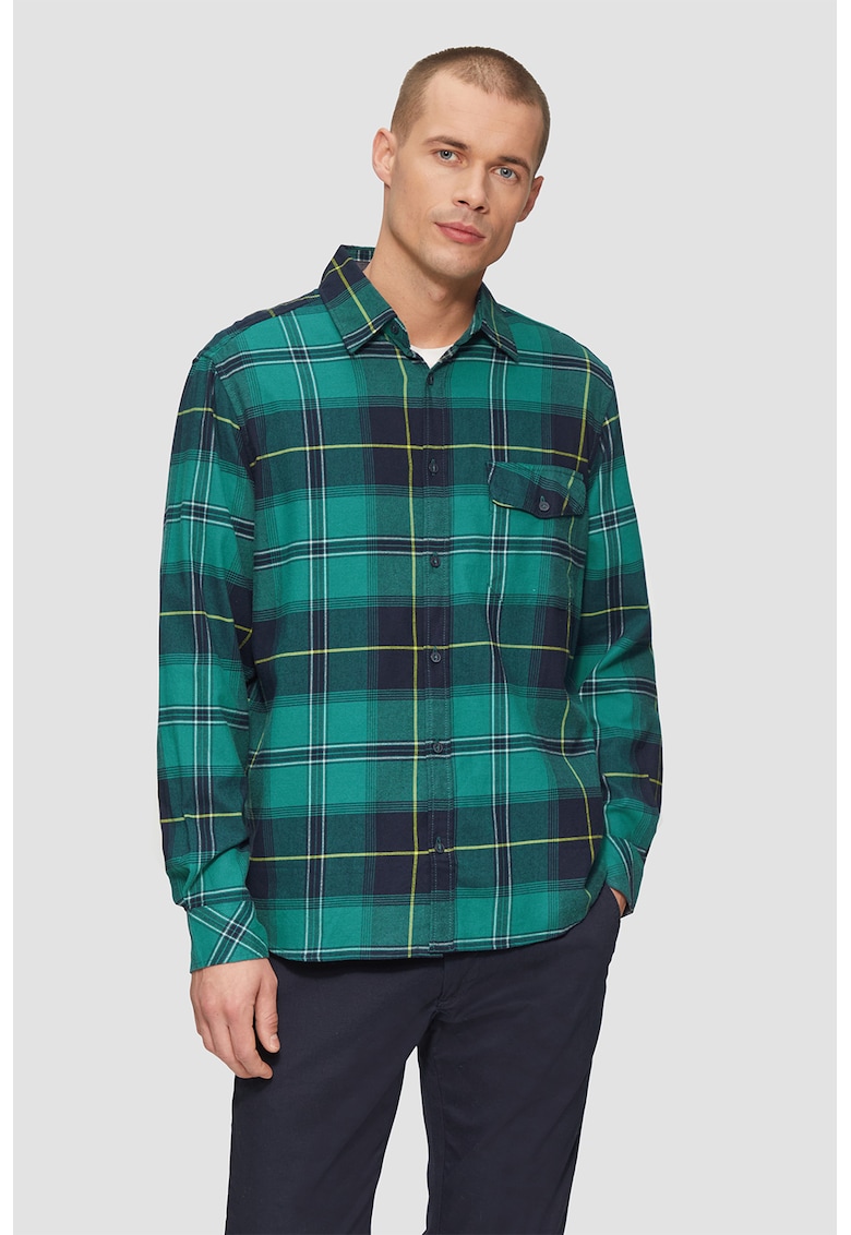 Camasa regular-fit cu model in carouri