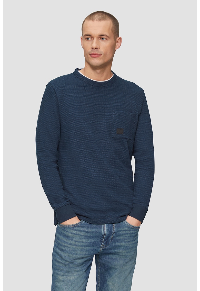 Bluza de trening uni cu decolteu la baza gatului