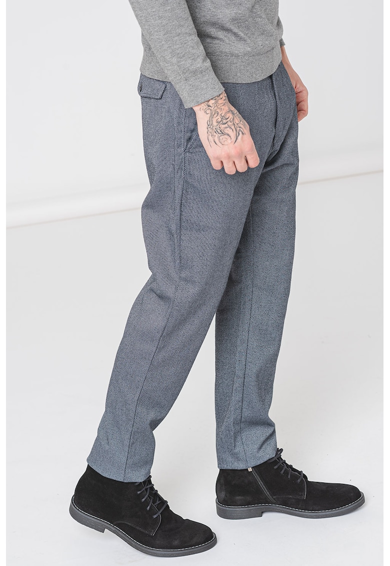 Pantaloni uni regular fit