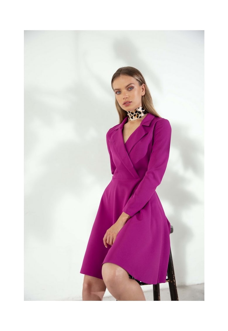 Rochie Dama - Skeater - Poliester/Bumbac - Mov