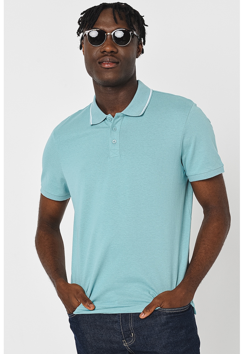 Tricou polo de bumbac