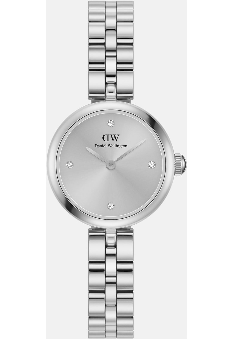 Ceas Elan Lumine - cristale - bratara decorativa - argintiu - rezistent la apa 3 atm