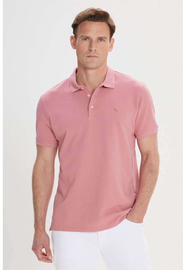 Tricou polo de bumbac