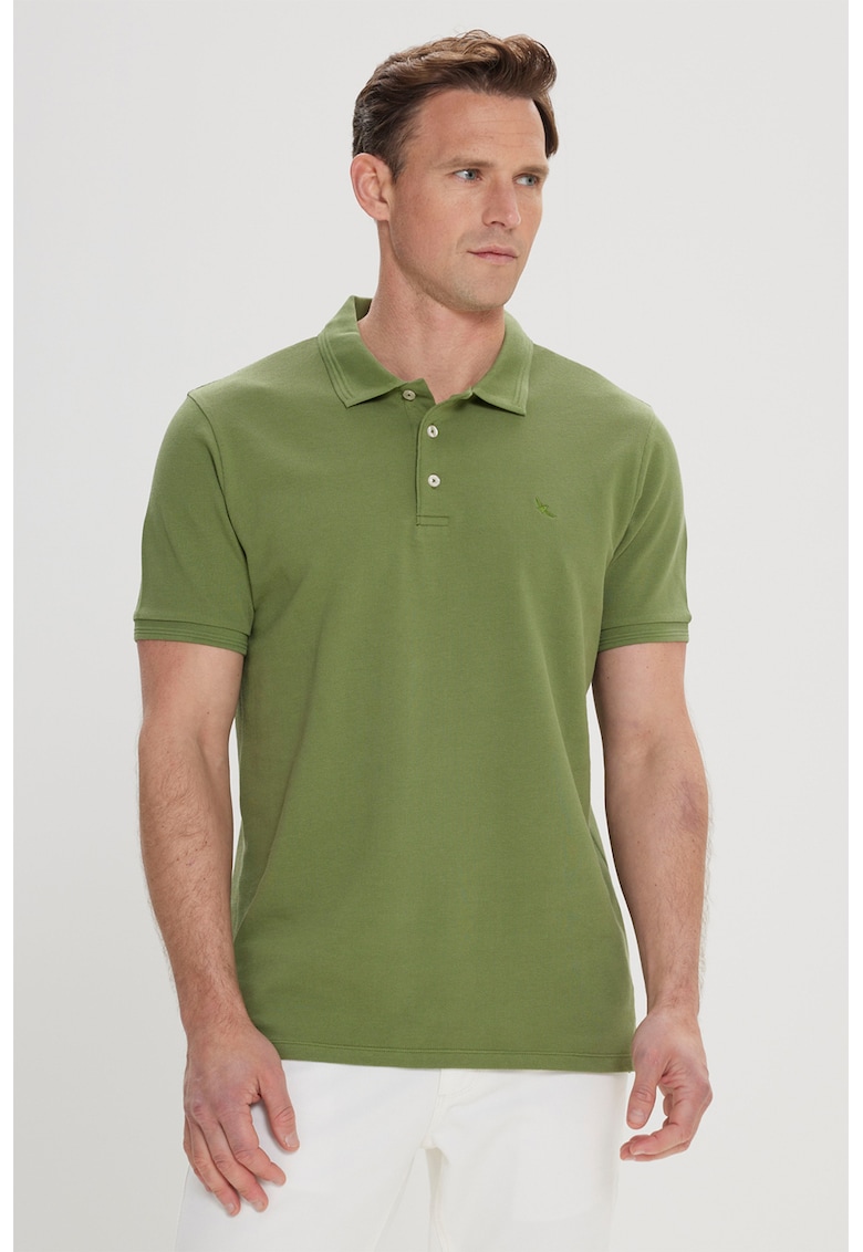 Tricou polo de bumbac